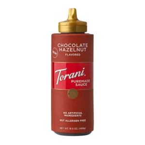 Torani Puremade Chocolate Hazelnut Sauce – 16.5 oz.